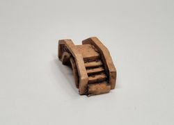 Liten bro, miniatyrbro för dockskåp / tittskåp
