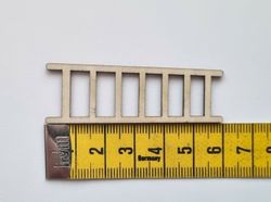 Stege, miniatyr till dockhus, tittskåp med mera