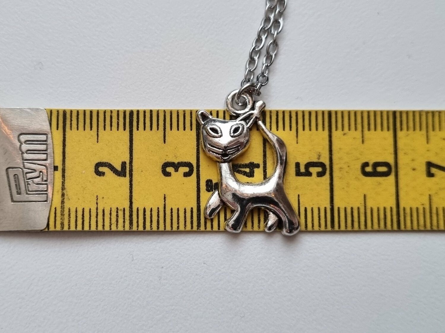Halsband med katt / kattberlock
