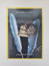 Vykort / kort - Thore Skogman - "En fjäder i hatten" Guldhatten