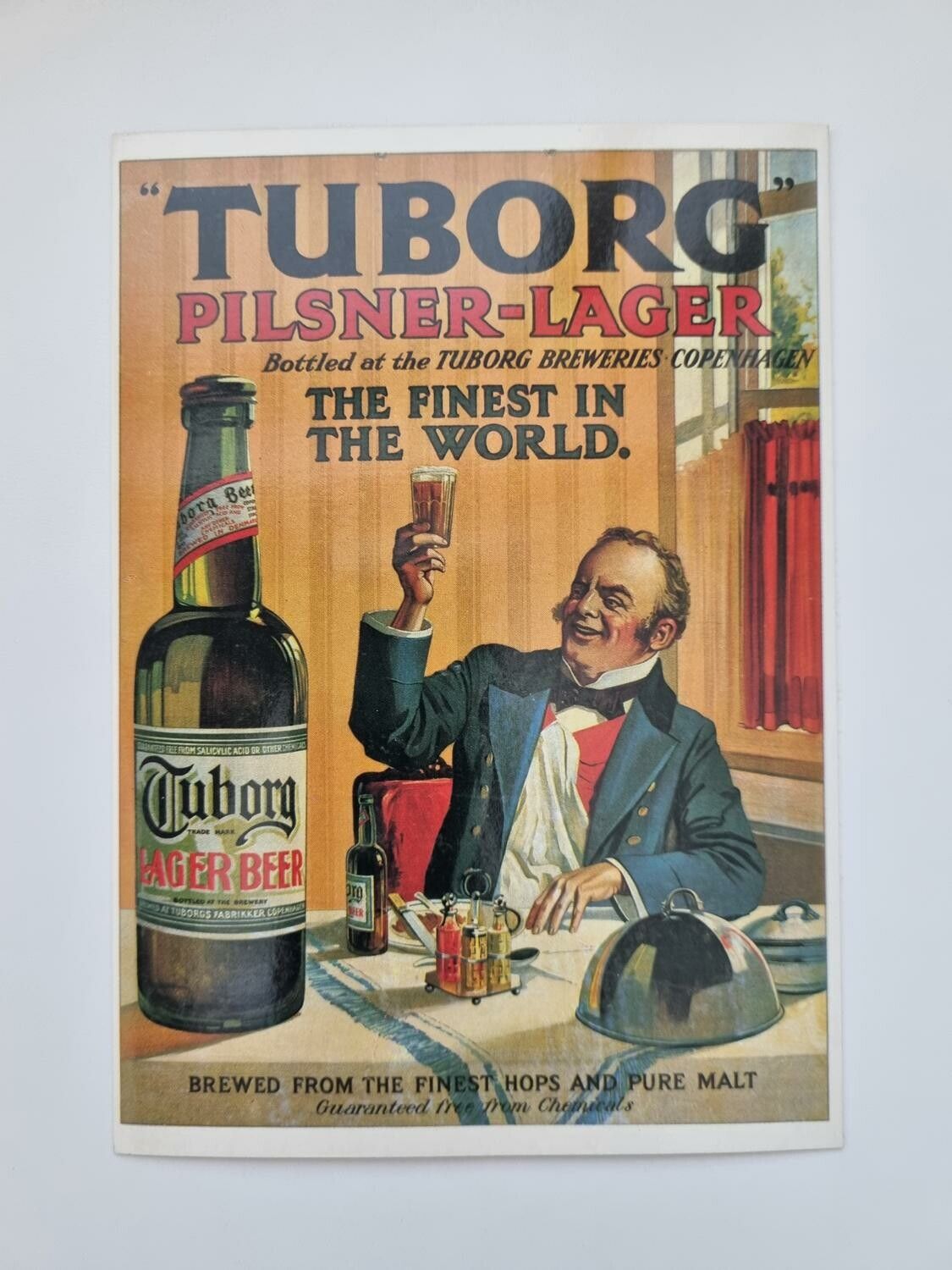Vykort - Tuborg Breweries Ltd. Copenhagen