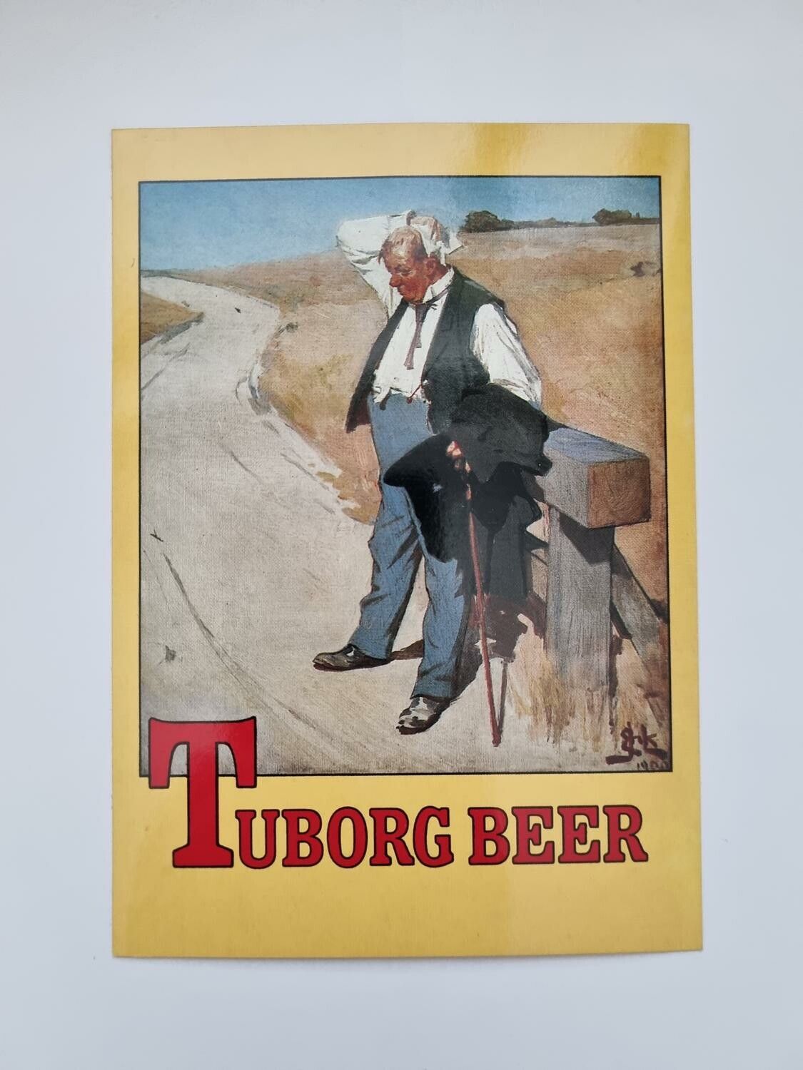 Vykort - Tuborg Beer