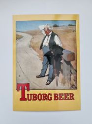 Vykort - Tuborg Beer