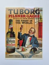 Vykort - Tuborg Bryggerierna AB, Köpenhamn