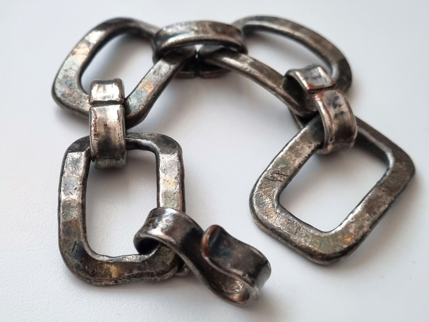 Armband, stora länkar. Stämpelmärkt B+D Jacob Hull Danmark