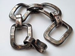 Armband, stora länkar. Stämpelmärkt B+D Jacob Hull Danmark