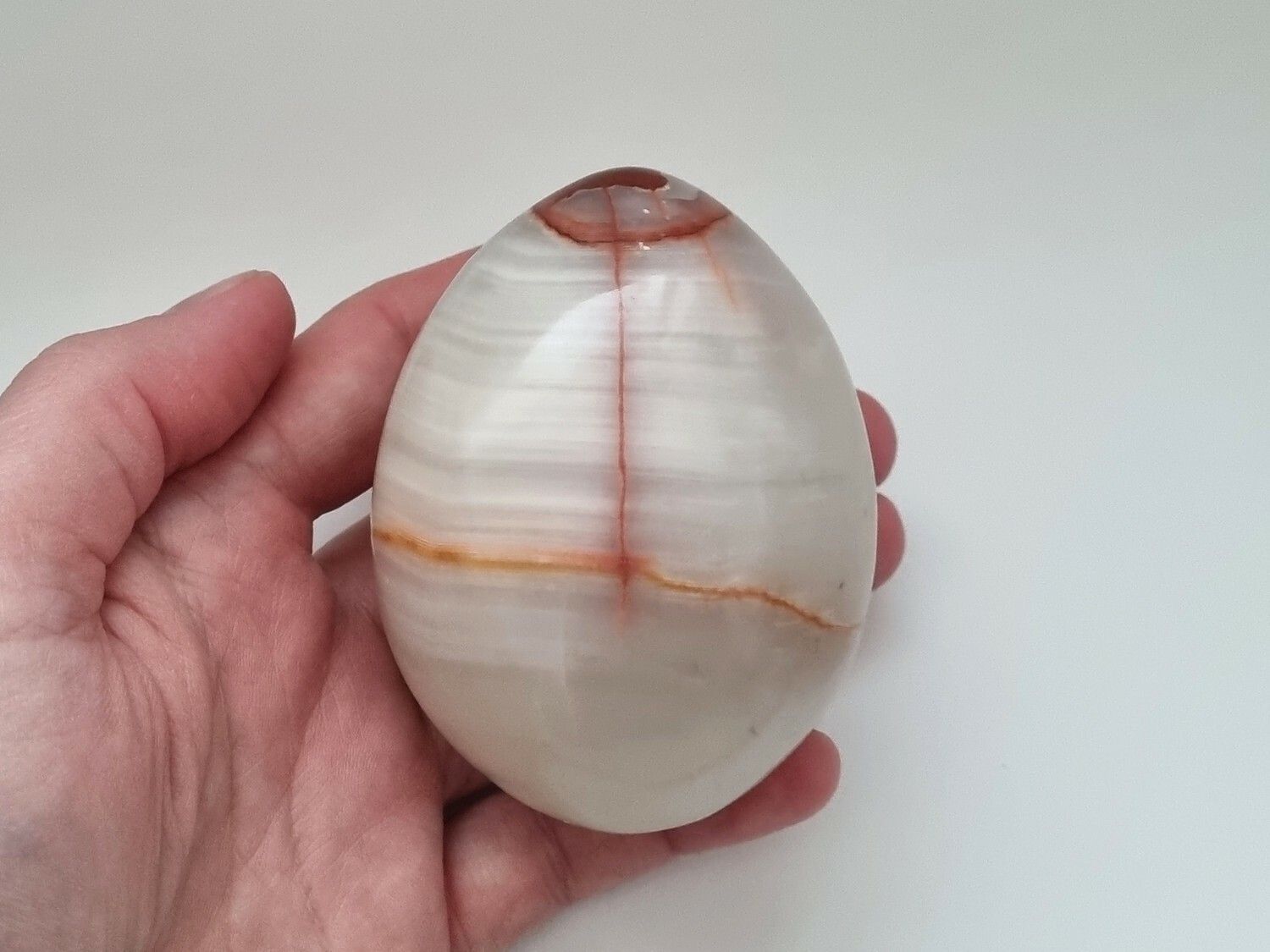 Tungt stenägg / marmorägg (436 gram)