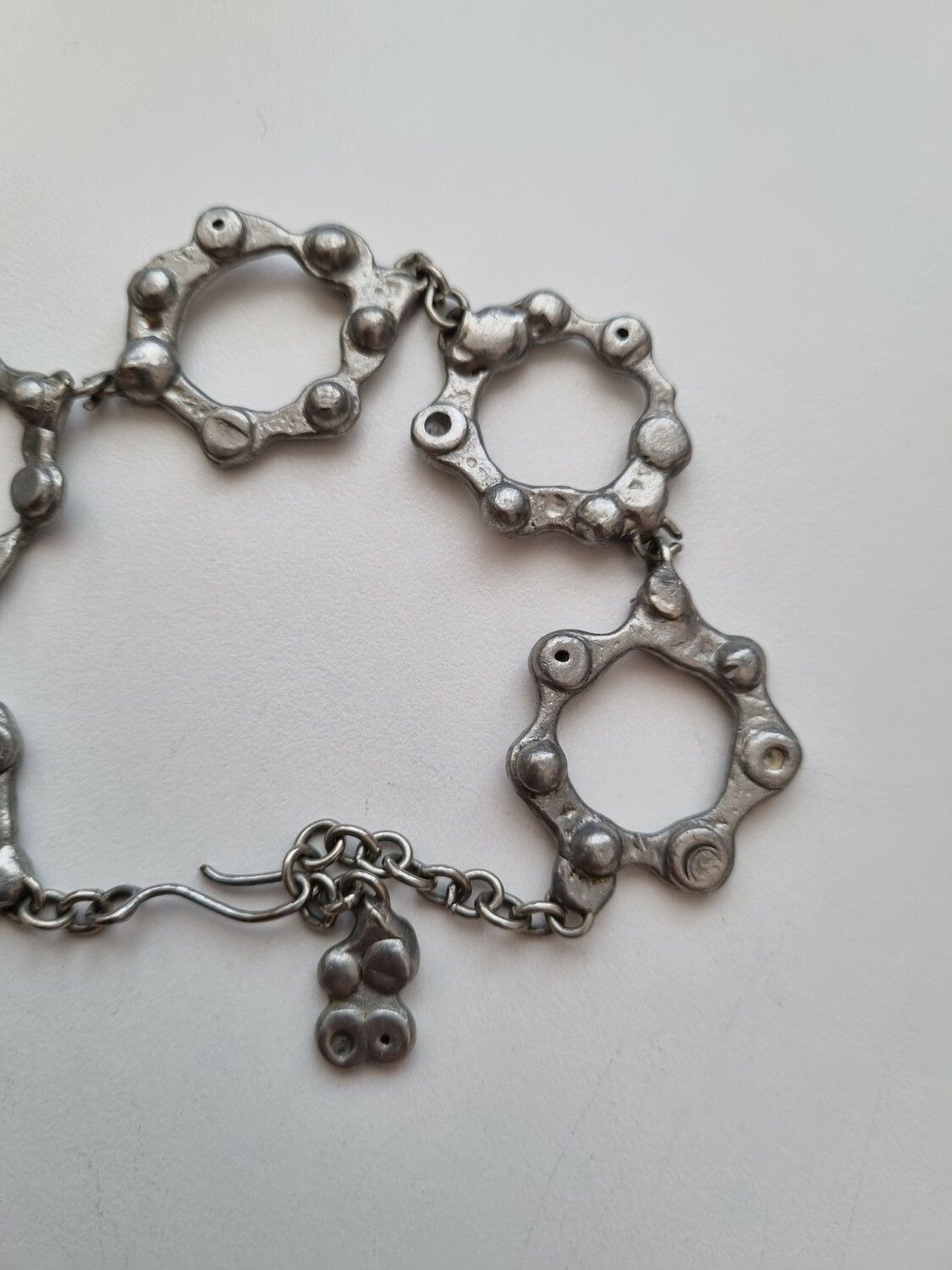 Armband, stora länkar / kugghjul (37,3 gram)