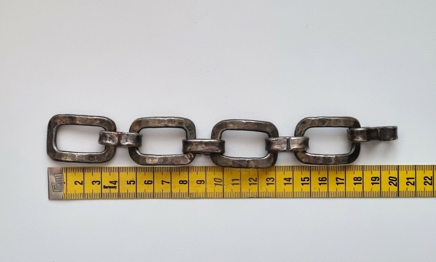 Armband, stora länkar. Stämpelmärkt B+D Jacob Hull Danmark