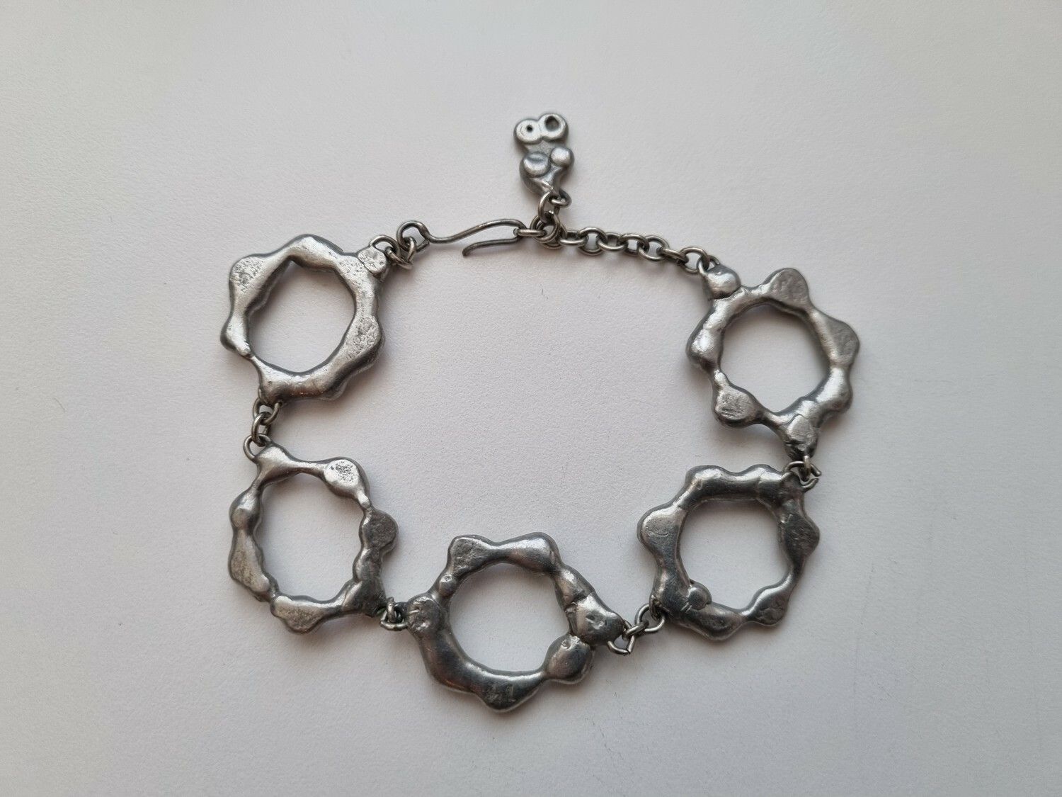 Armband, stora länkar / kugghjul (37,3 gram)