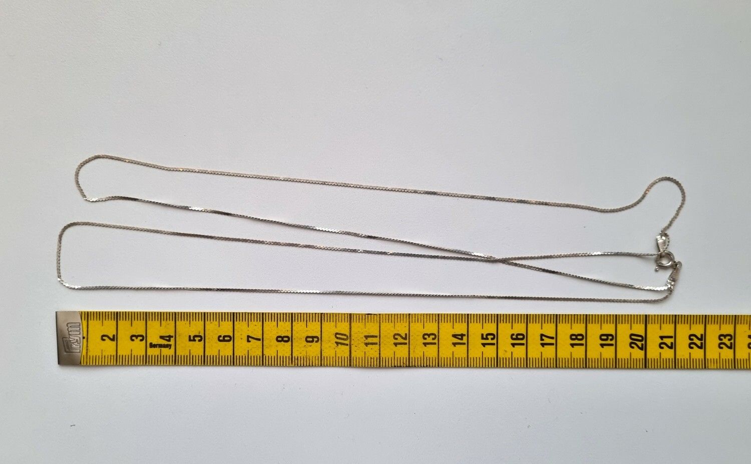 Tunt halsband / halslänk i sterling 925 ITALY