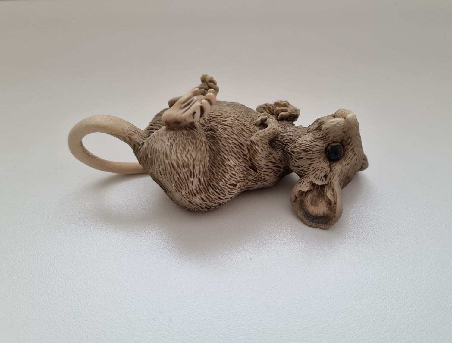 Figurin råtta/mus i keramik