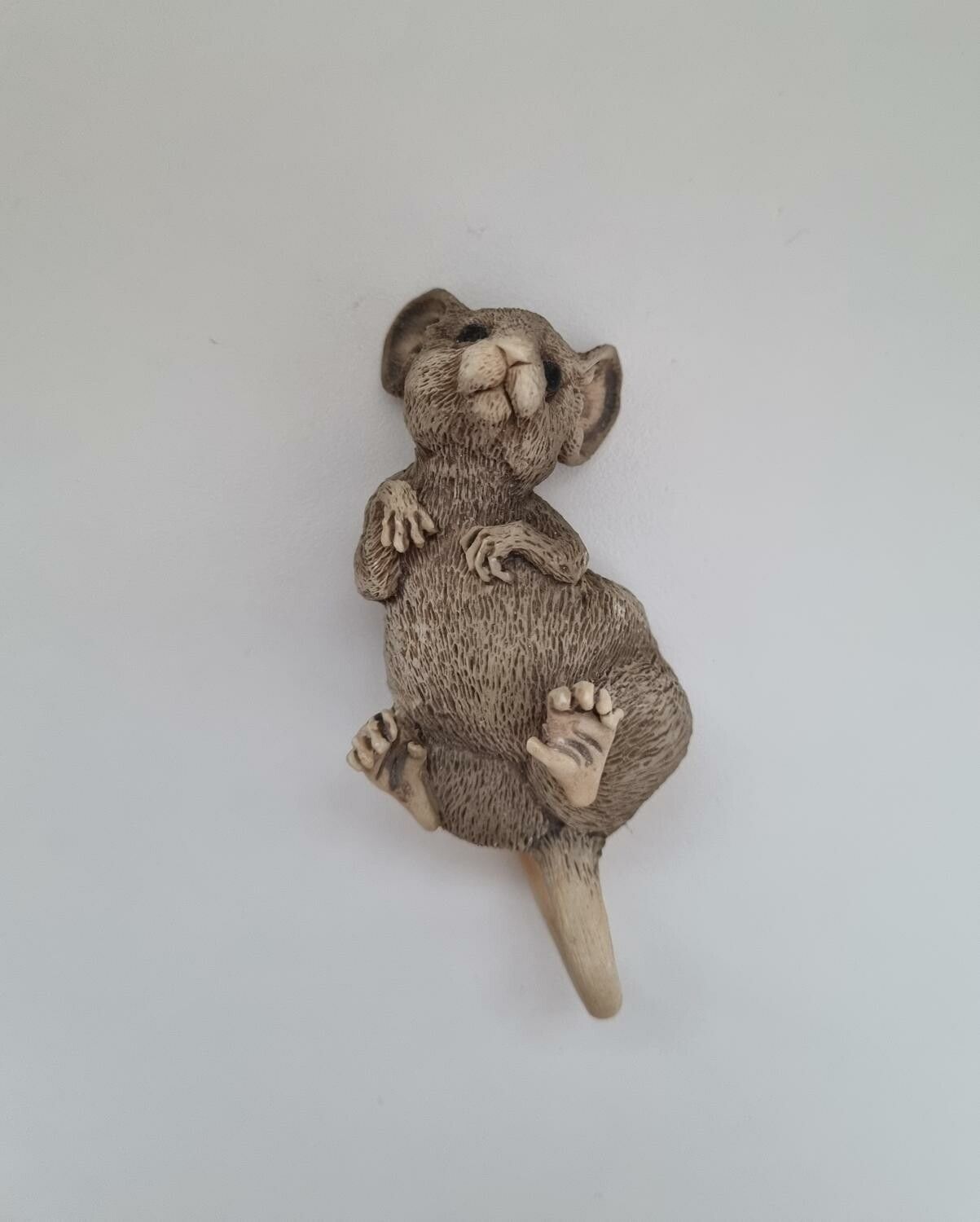 Figurin råtta/mus i keramik