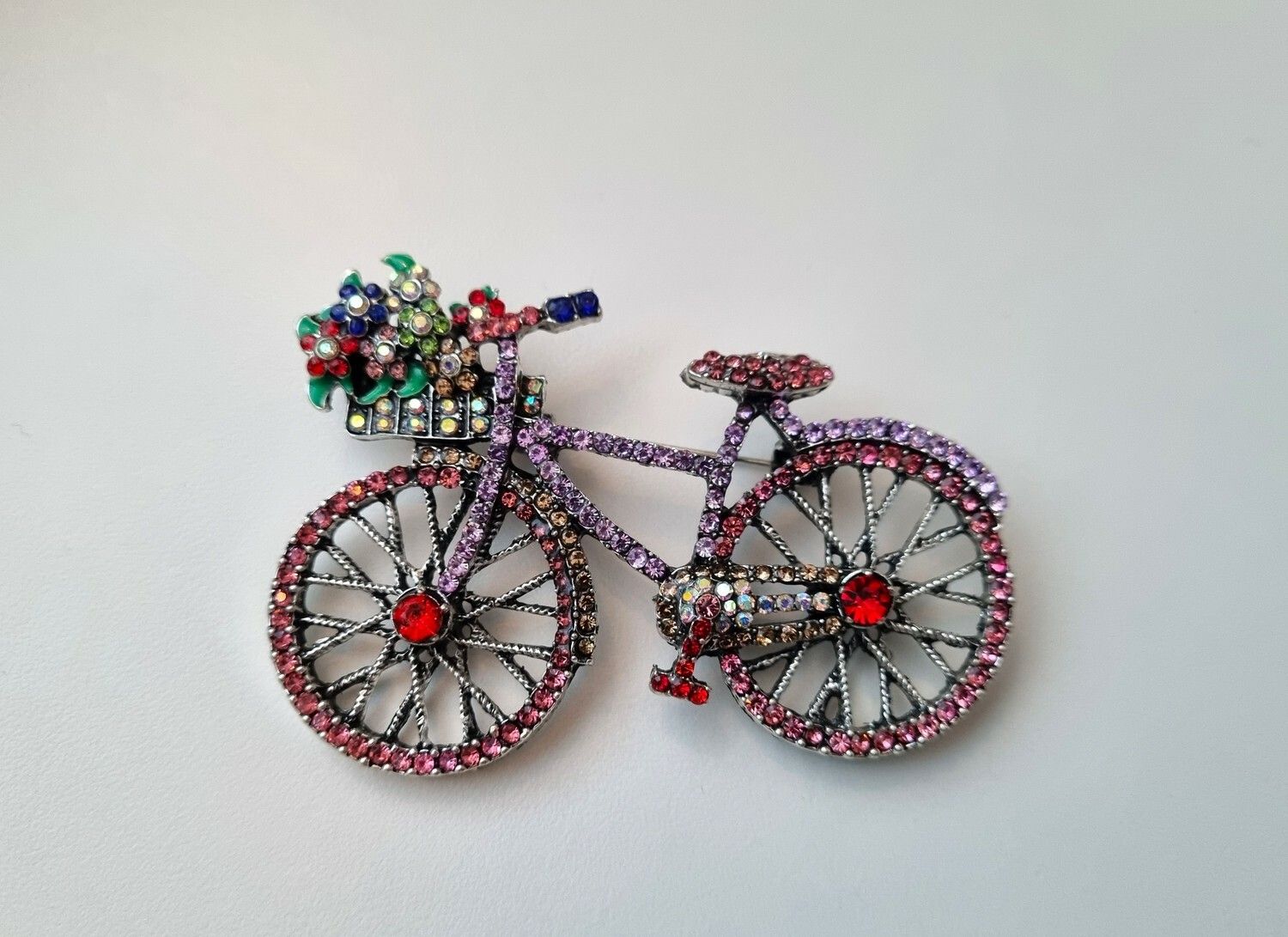 Brosch Cykel / cykelbrosch