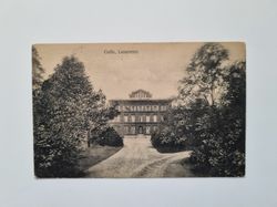 Vykort Gefle, Lasarettet, 1921