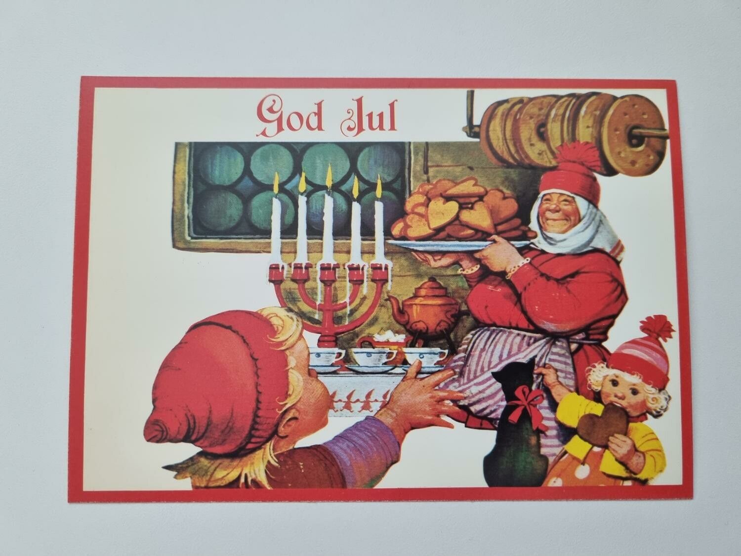 Vykort - Julkort, God Jul