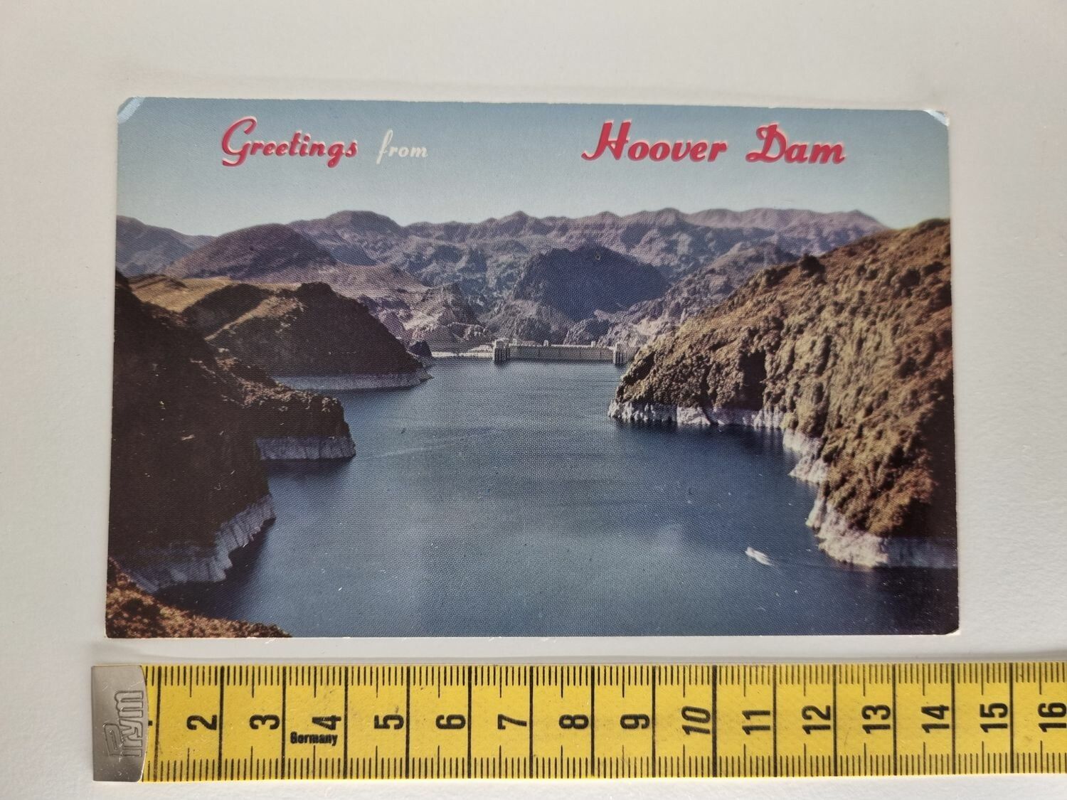 Vykort LAKE MEAD AND HOOVER DAM?