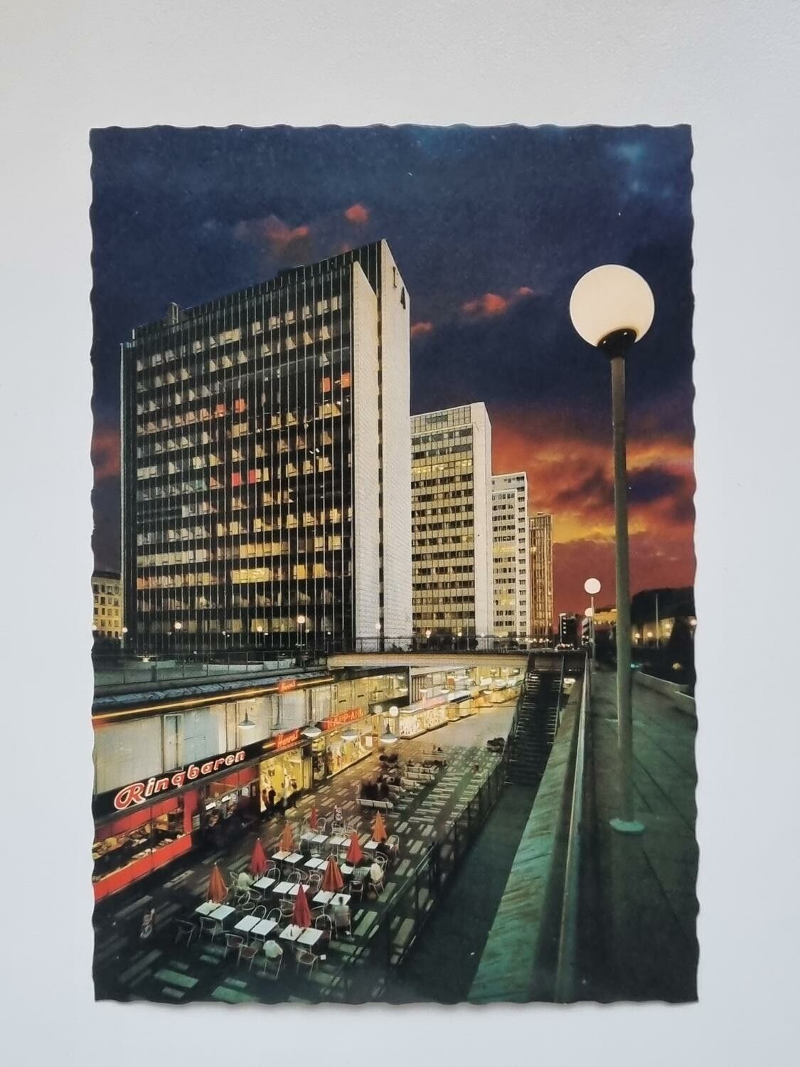 Vykort - Stockholm, Hötorgs-City