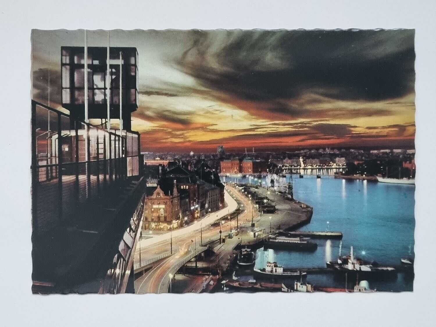 Vykort - Stockholm, Skeppsbron