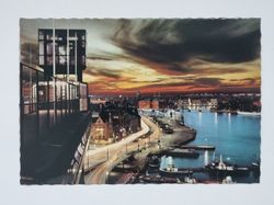 Vykort - Stockholm, Skeppsbron