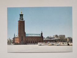Vykort - Stockholm, Stadshuset