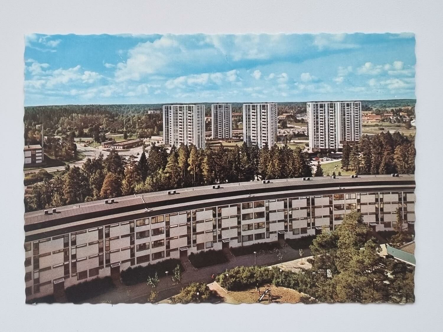 Vykort - Täby centrum