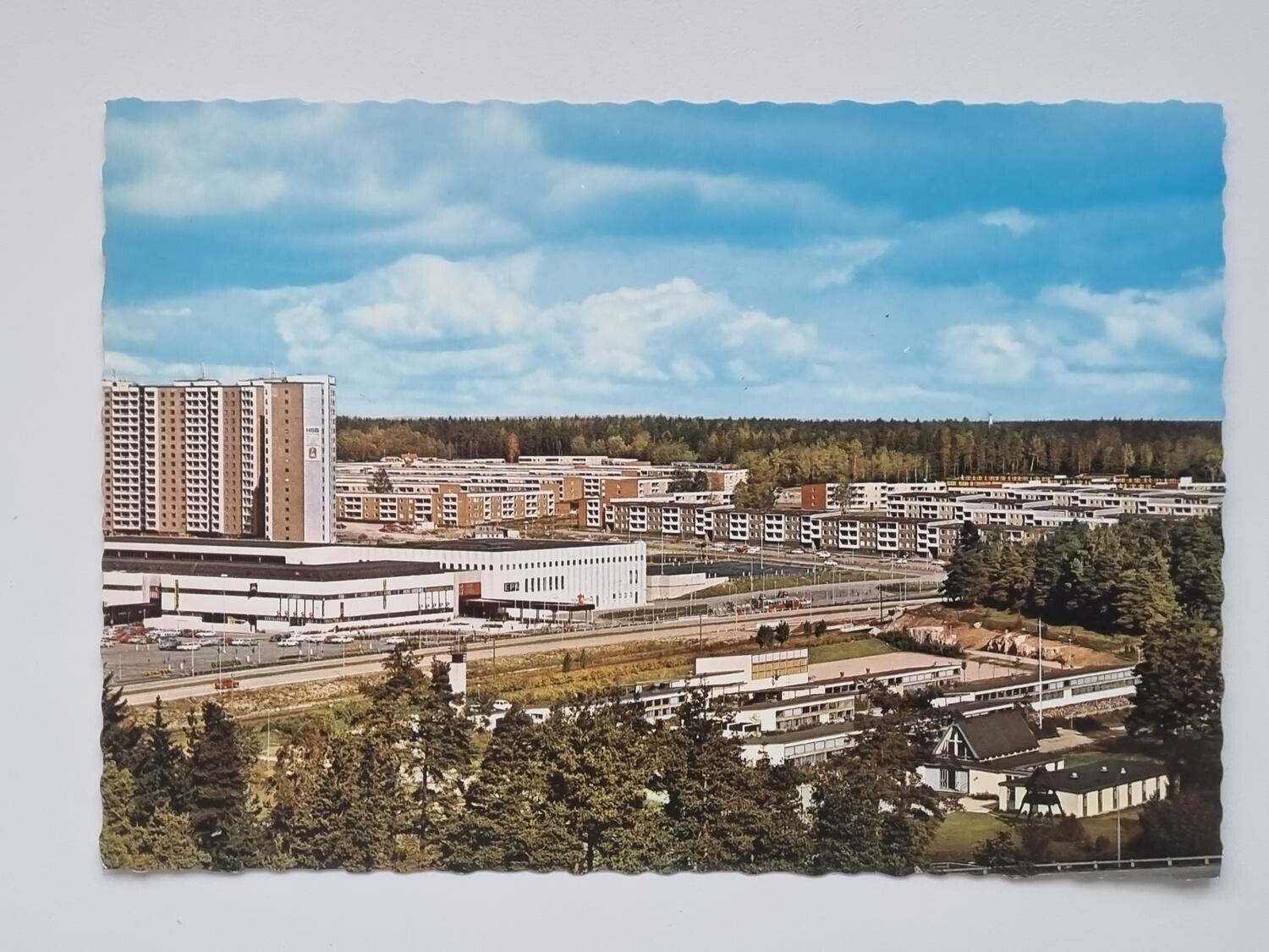 Vykort - Täby centrum