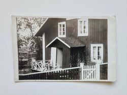Vykort / bild på ett hus