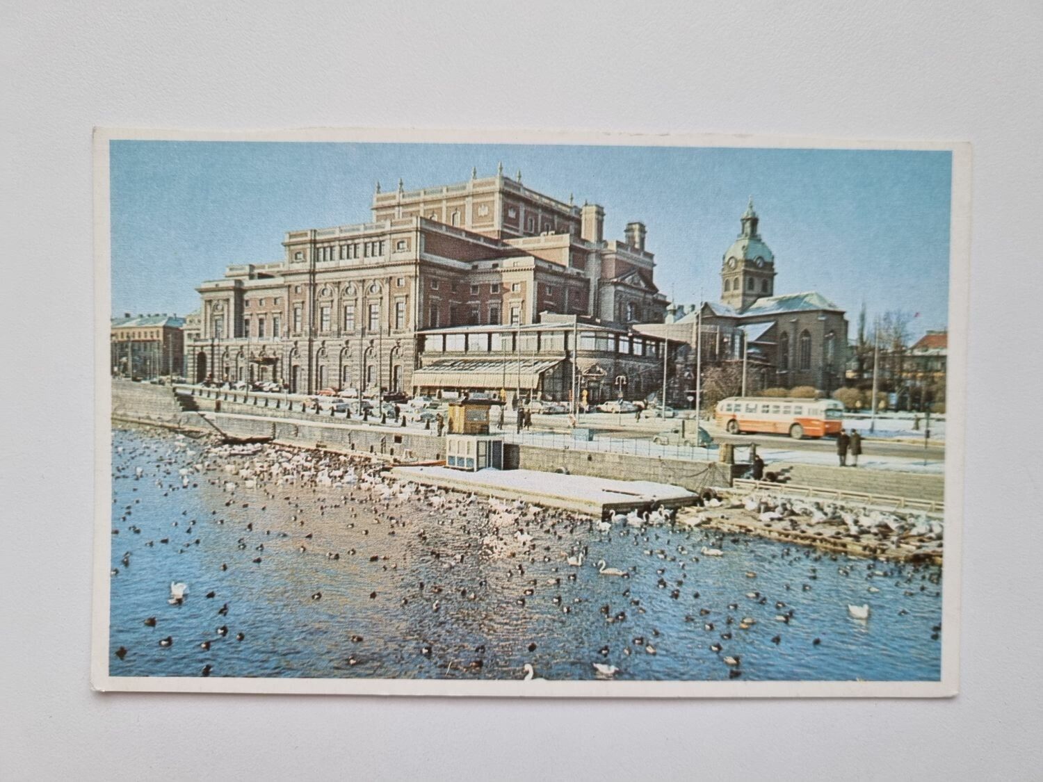 Vykort Stockholm. Kungliga Operan.