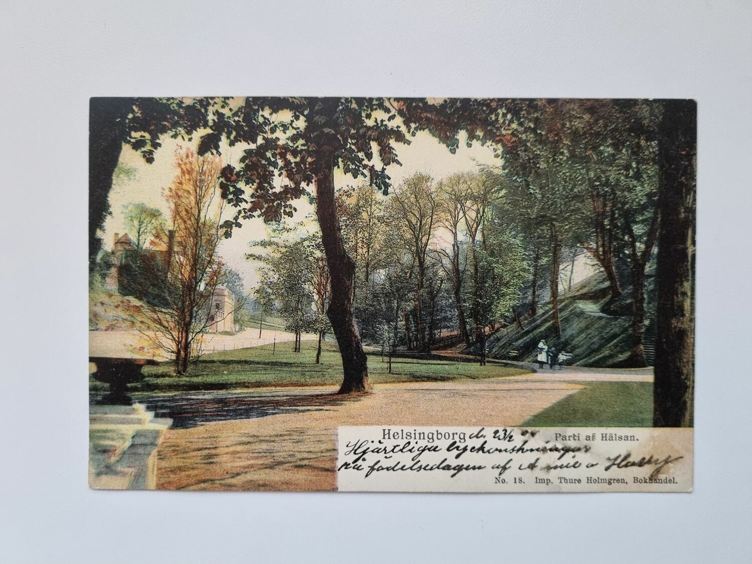 Vykort / Brefkort Helsingborg 1904