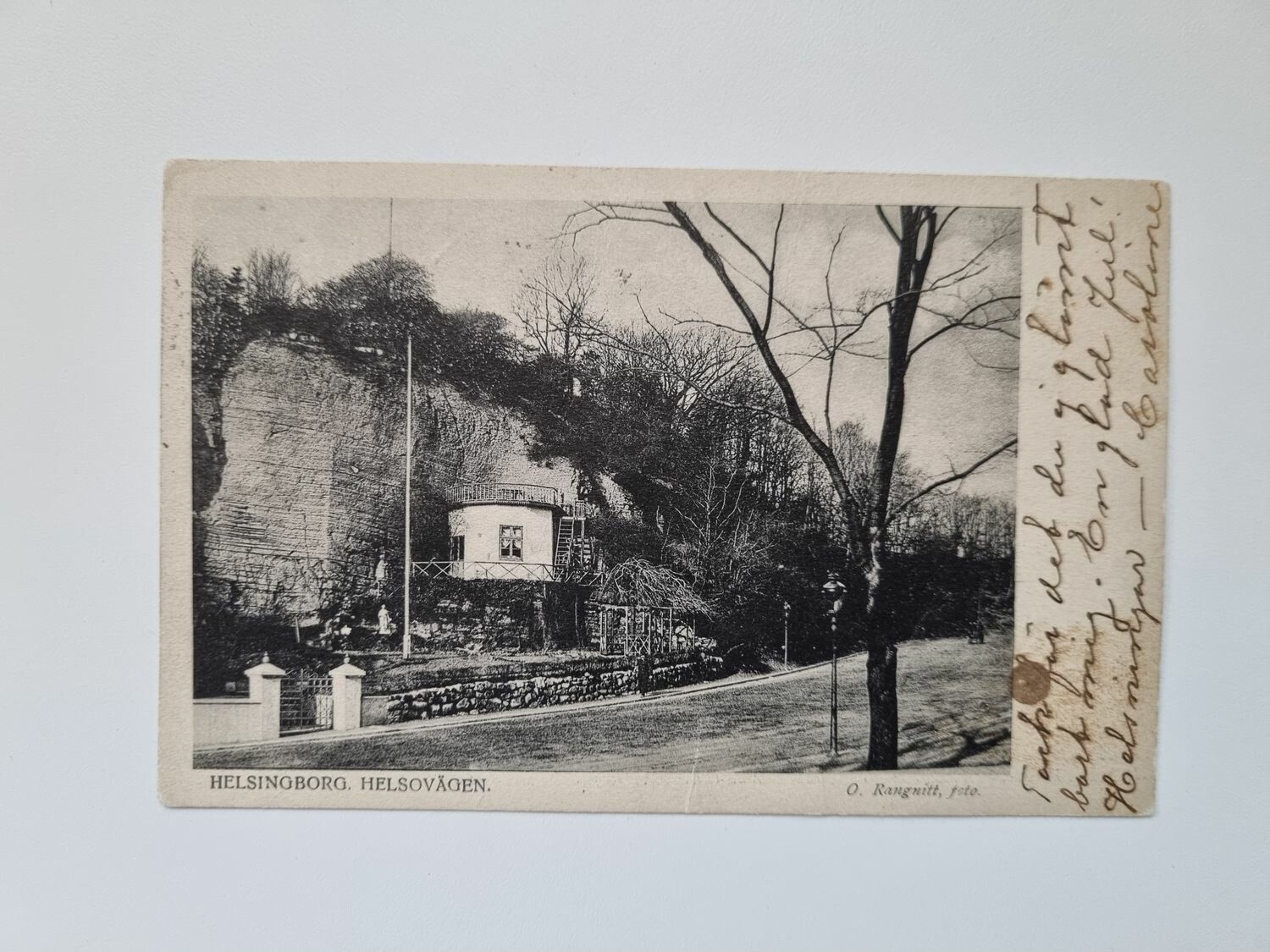 Vykort / brefkort Helsingborg, Hälsovägen 1903?