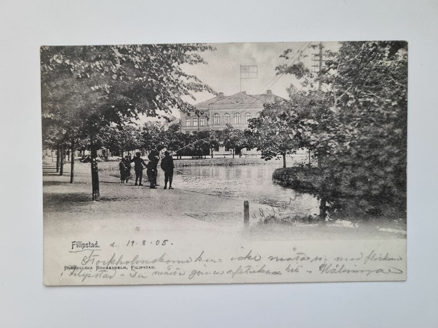 Vykort / brefkort Filipstad 1905