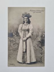 Vykort / brefkort. Hertiginnan af Södermanland, 1908