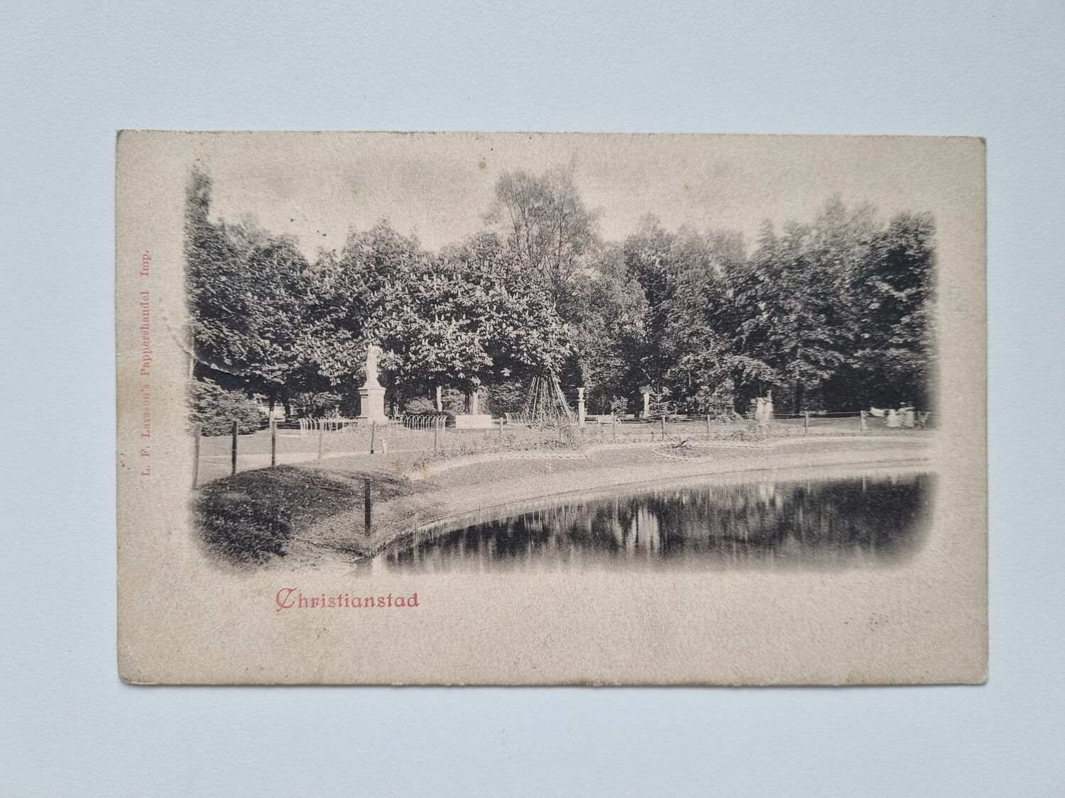 Vykort / brefkort Christianstad / Kristianstad 1903?