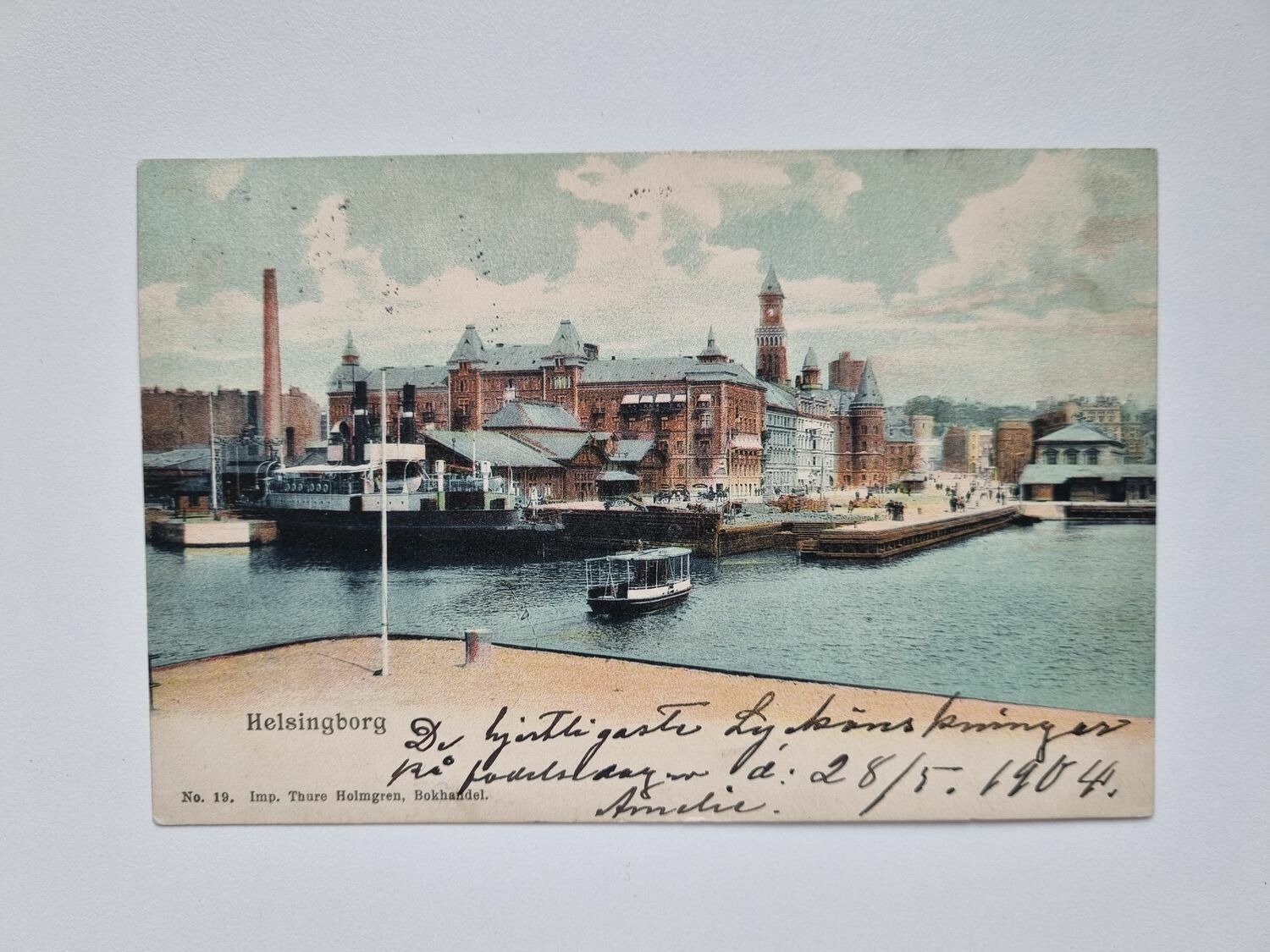 Vykort / Brefkort Helsingborg 1904