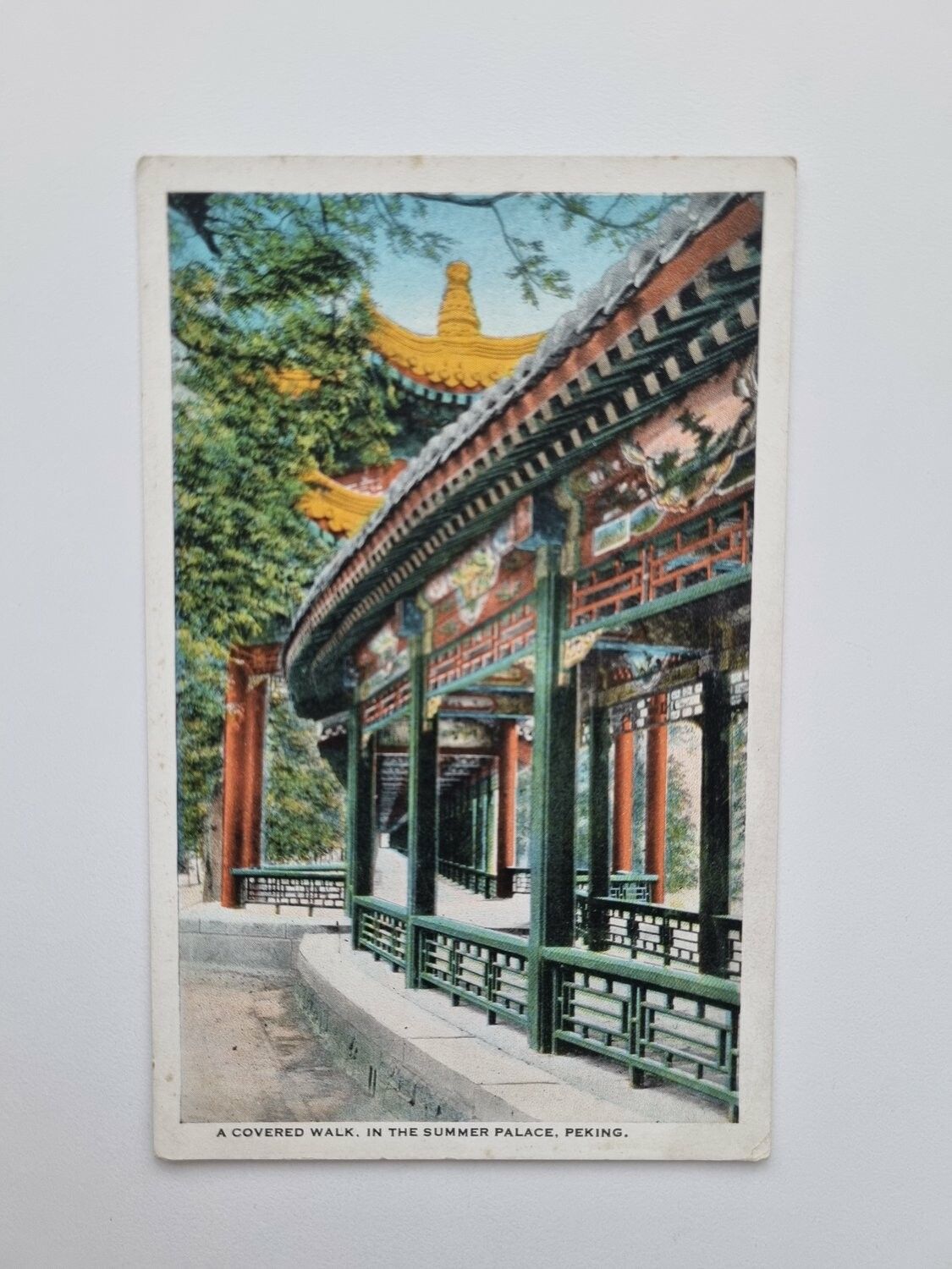 Vykort SUMMER PALACE. PEKING.