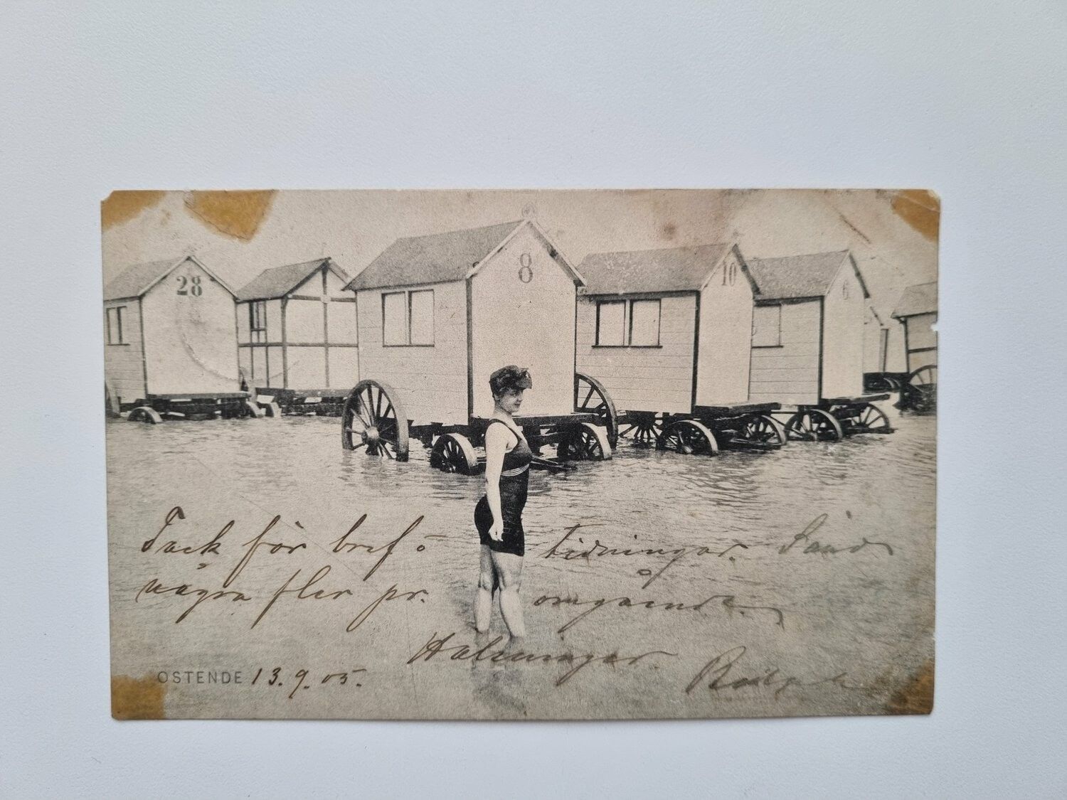 Vykort Belgium OSTENDE 1905