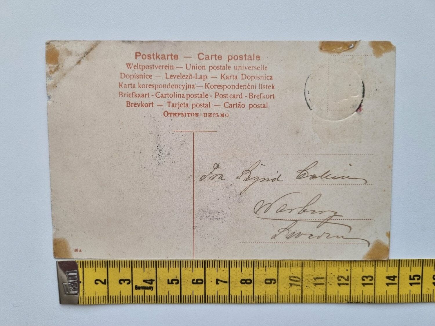 Vykort Belgium OSTENDE 1905