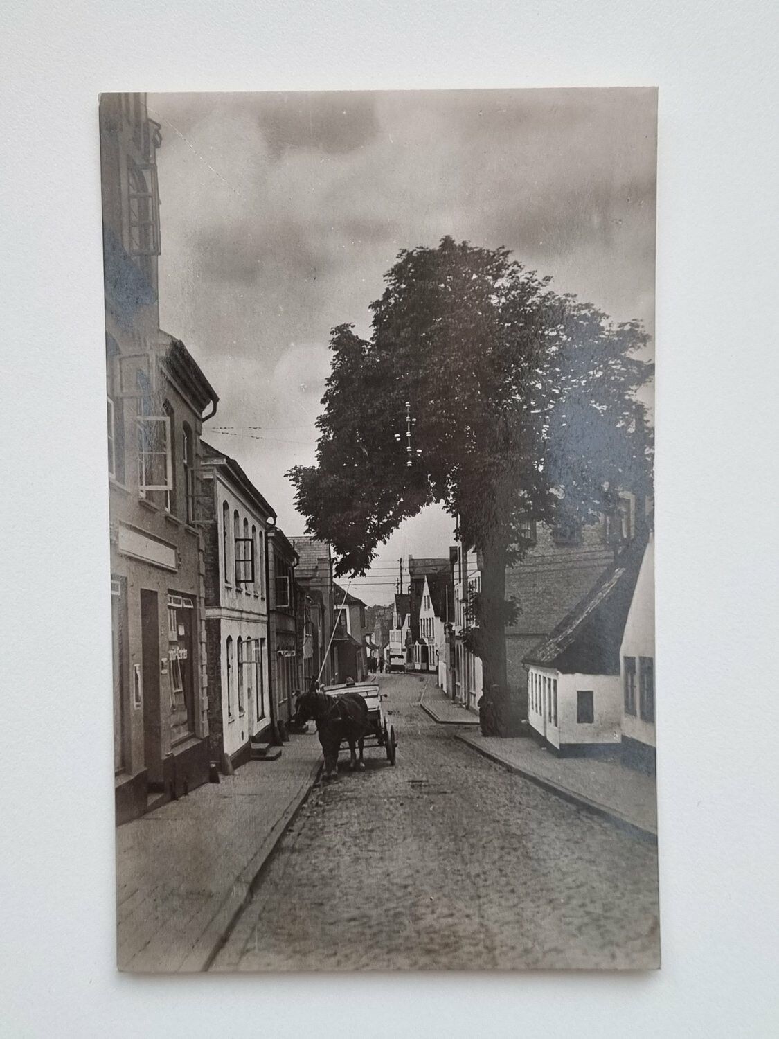 Vykort Aabenraa Nygade.