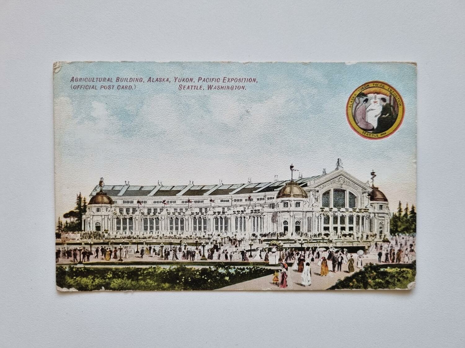 Vykort AGRICULTURAL BUILDING, ALASKA, 1909