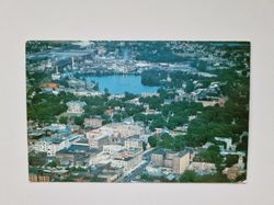 Vykort Air view of Pittsfield, Mass