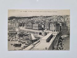 Vykort ALGER / Algeriet. La Ville 1913