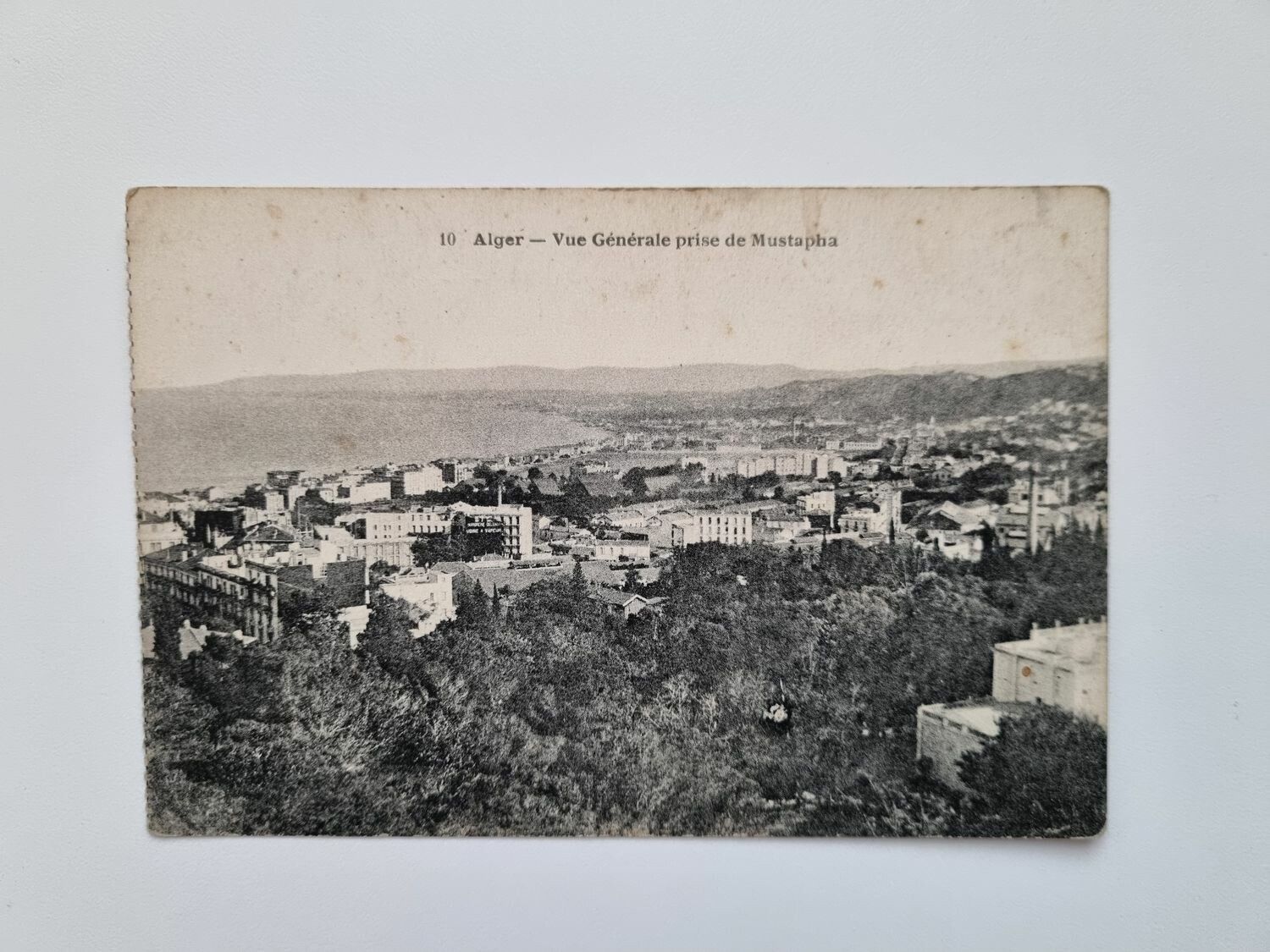 Vykort Alger Vue Générale prise de Mustapha