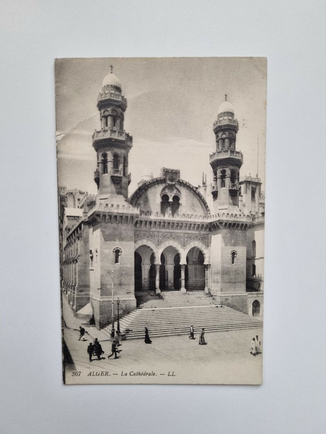 Vykort ALGER. La Cathédrale. LL