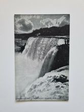 Vykort AMERICAN FALL FROM GOAT ISLAND, NIAGARA FALLS