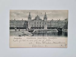 Vykort Amsterdam Centraal, 1905