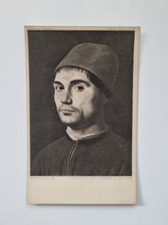 Vykort ANTONELLO PORTRAIT OF HIMSELF