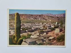 Vykort Argentina, Humahuaca. Vista de la Ciudad y Quebrada