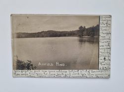 Vykort ASHFIELD POND Massachusetts
