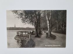Vykort Bad Segeberg. Seepromenade.